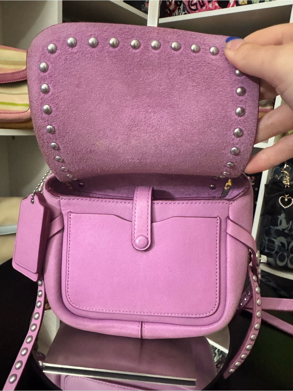 Coach Rivet Dakotah 15 Crossbody - Picture 3 of 11